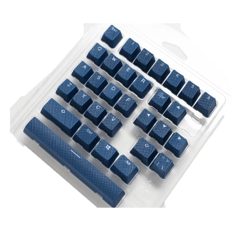 Ducky Seamless Doubleshot Rubber 31 Keycap Set - Navy Blue - أكسسوار لوحة مفاتيح
